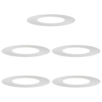 VidaXL adapté aux cernes d'arbre plats 5 pcs argent ø40 70 cm