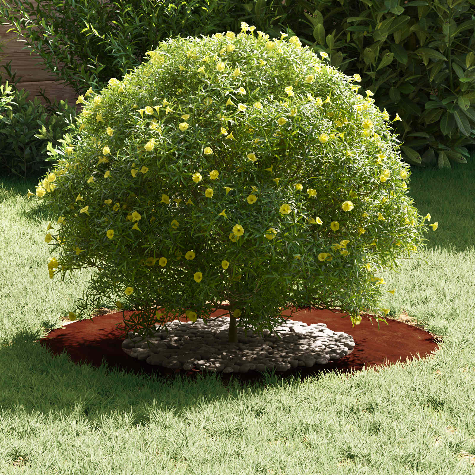 Vidaxxl adapté pour cerne d'arbre plat marron ø40 70 cm acier corten