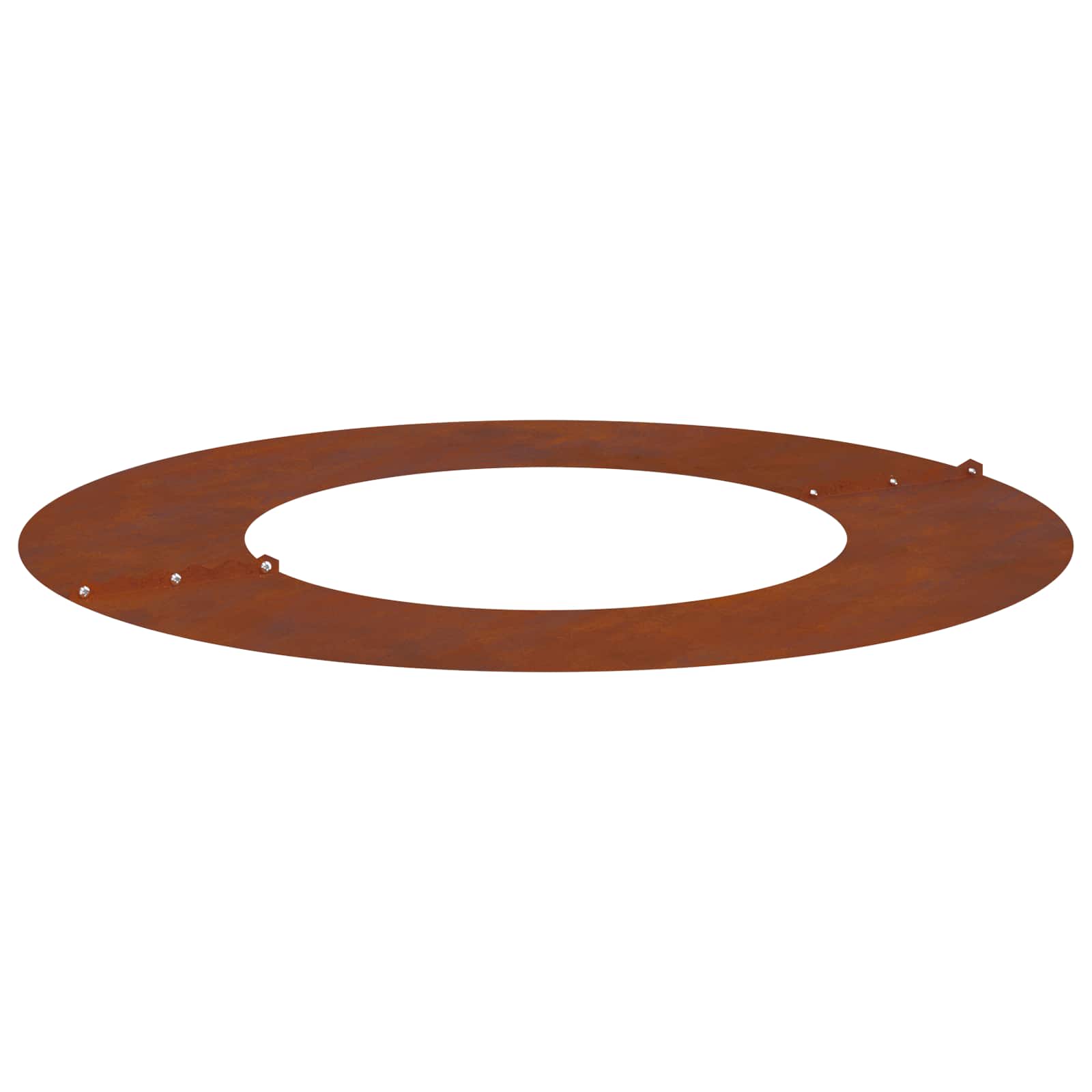 VidaXL adapté aux cernes d'arbre plats 5 pcs marron ø40 70 cm