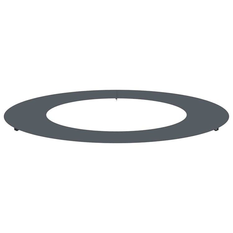 VidaXL adapté pour cerne d'arbre plat anthracite ø50 80 cm acier