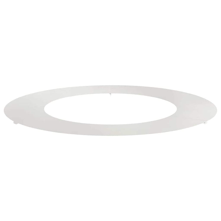 VidaXL adapté pour cerceau d'arbre plat argent ø50 80 cm en acier inoxydable