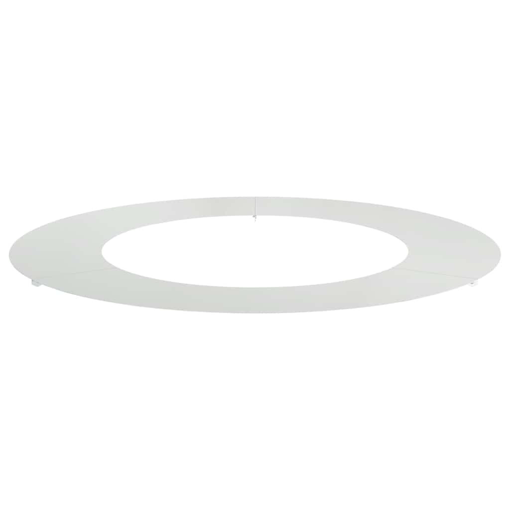 VidaXL convient pour anneau d'arbre plat argent ø50 80 cm