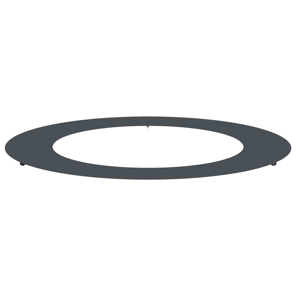 VidaXL adapté pour cerne d'arbre plat anthracite ø60 90 cm acier