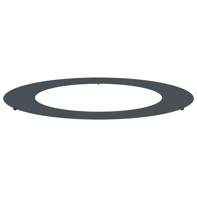 VidaXL adapté pour cerne d'arbre plat anthracite ø60 90 cm acier