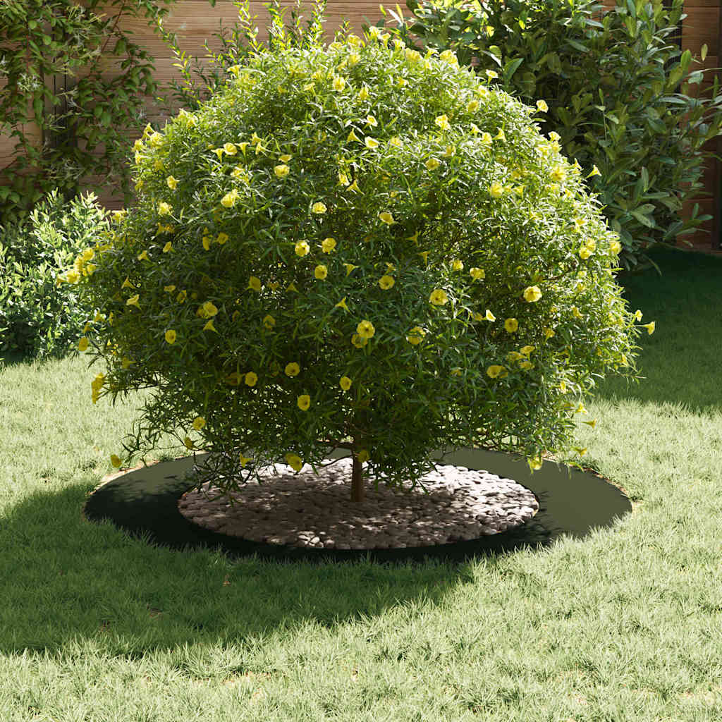 VidaXL adapté aux cernes d'arbre plats 5 pcs vert olive ø60 90 cm