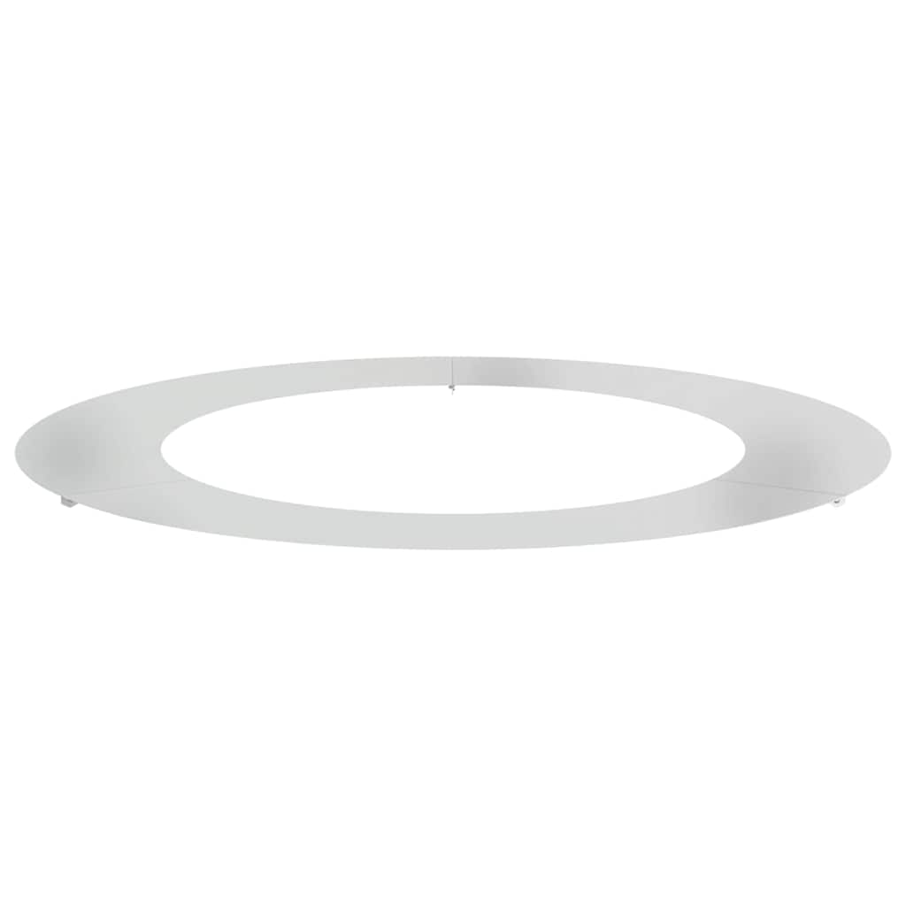 VidaXL convient pour anneau d'arbre plat argent ø60 90 cm