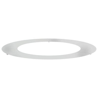 VidaXL convient pour anneau d'arbre plat argent ø60 90 cm