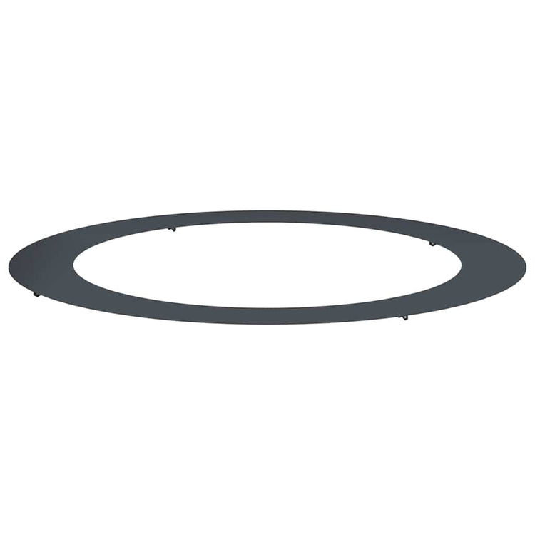VidaXL adapté pour cerne d'arbre plat anthracite ø90 120 cm acier