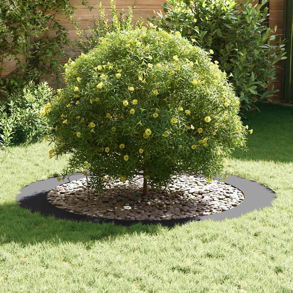 VidaXL adapté aux cernes d'arbre plats 5 pcs anthracite ø90 120 cm