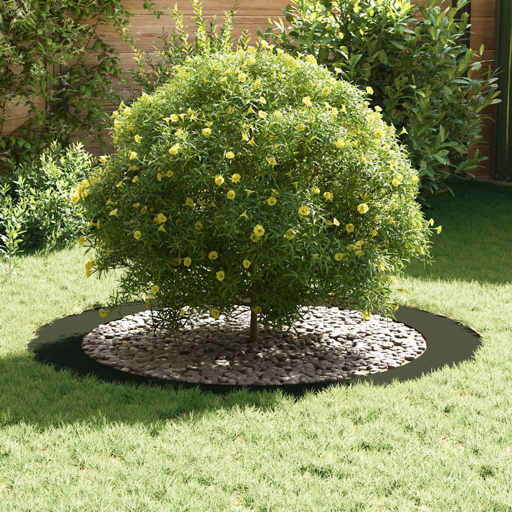 VidaXL adapté aux cernes d'arbre plats 5 pcs vert olive ø90 120 cm