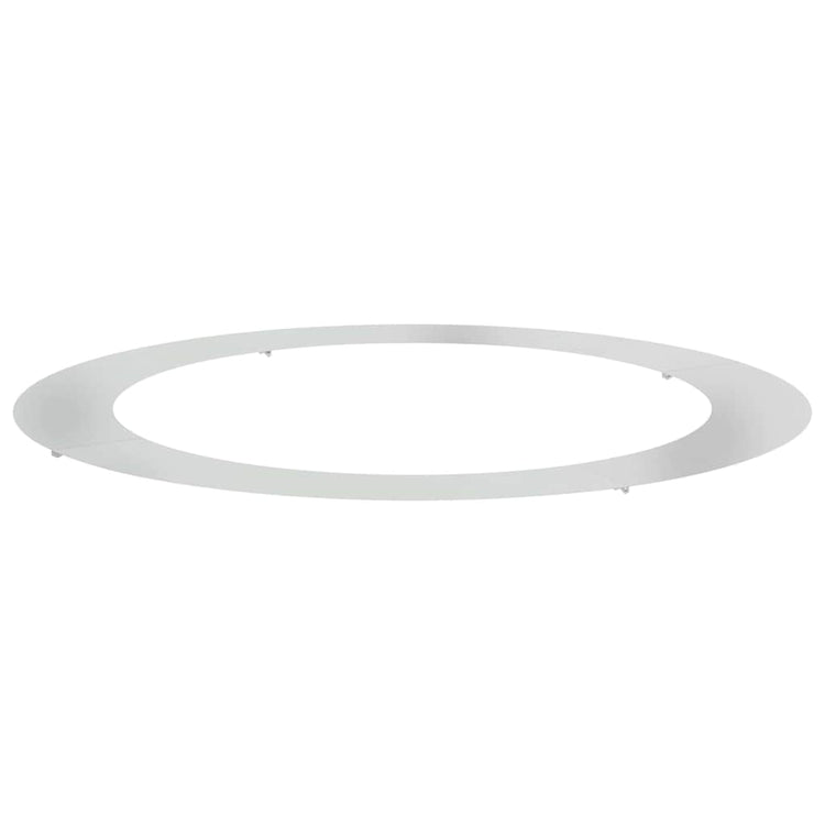 VidaXL convient pour anneau d'arbre plat argent ø90 120 cm