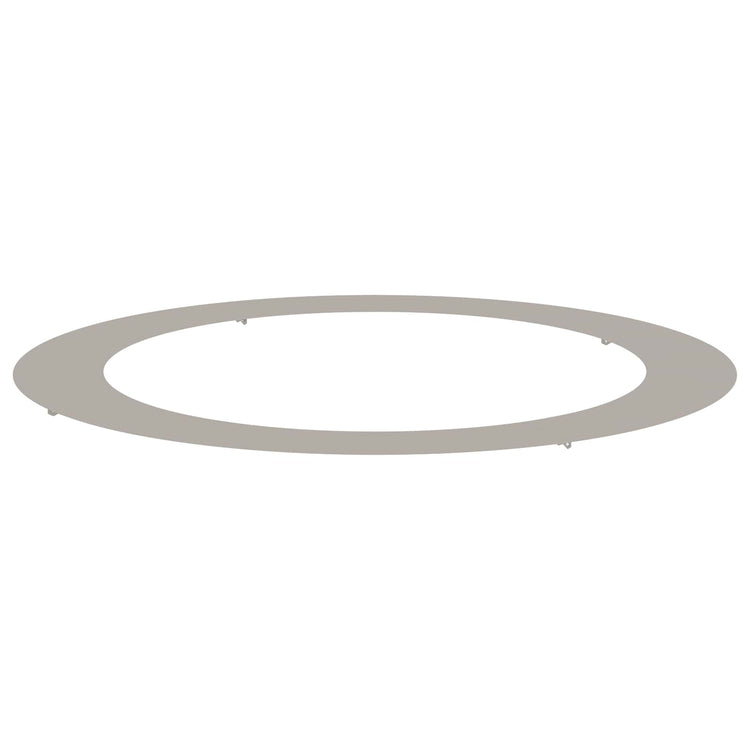 Vidaxxl adapté pour cerne d'arbre plat marron ø90 120 cm acier corten