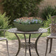 Vidaxl pot de fleur de jardin 5 pcs vert olive 50 x 50 x 15 cm