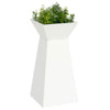 Jardinière pilier VidaXL blanc 35 x 35 x 73 cm