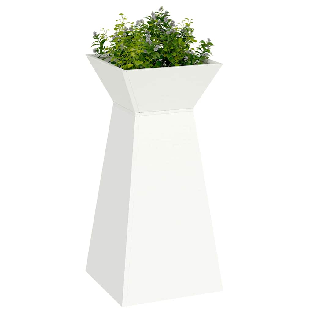 Jardinière pilier VidaXL blanc 35 x 35 x 73 cm