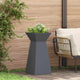 Vidaxxl jardinière pilier 2 pcs anthracite 35 x 35 x 73 cm