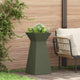 VidaXL jardinière pilier 2 pcs vert olive 35 x 35 x 73 cm