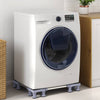 Vidaxx socle pour machine à laver gris 67 x 67 x 12 cm acier inoxydable