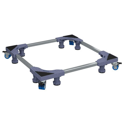 Vidaxx socle pour machine à laver gris 66 x 66 x 12 cm acier inoxydable