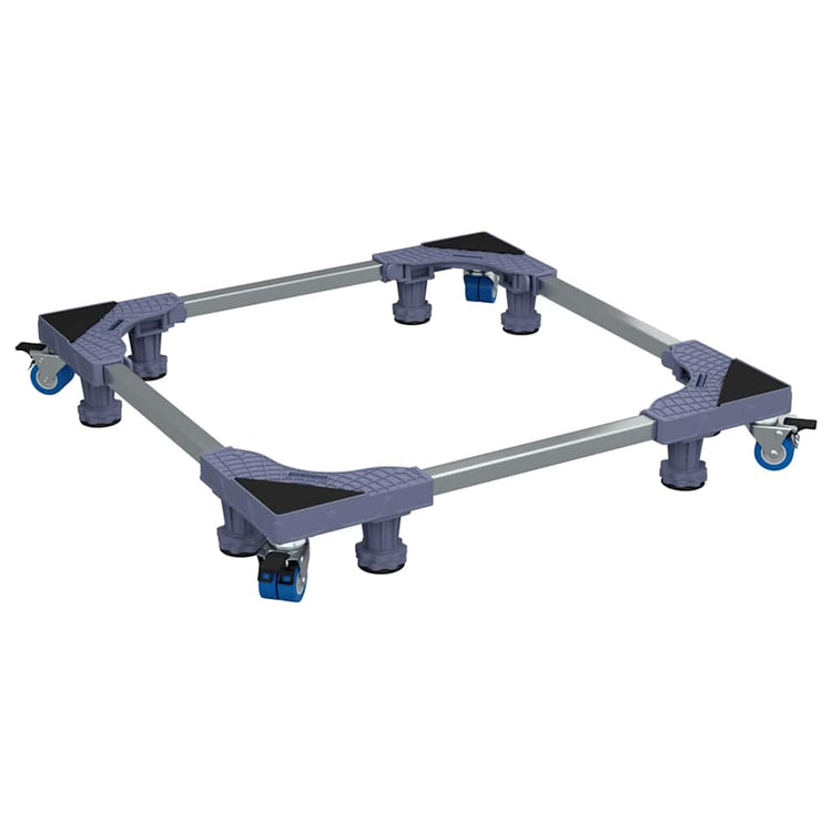 Vidaxx socle pour machine à laver gris 66 x 66 x 12 cm acier inoxydable