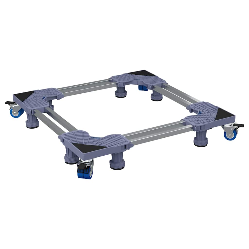 Vidaxx socle pour machine à laver gris 67 x 67 x 12 cm acier inoxydable