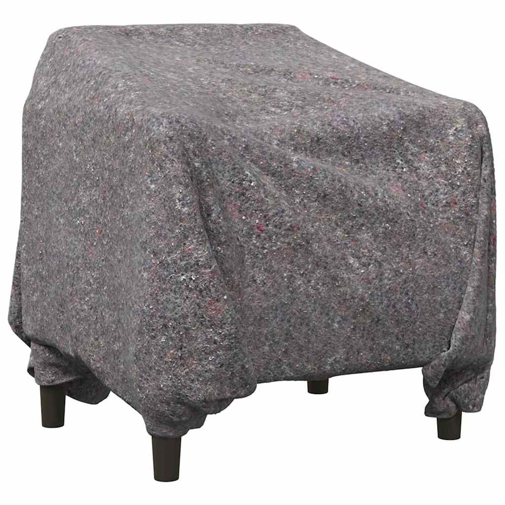 Vidaxx couvertures de déménagement 10 pcs tissu gris 150 x 200 cm