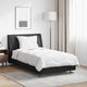 Vidaxl couette d'été avec oreiller 2 pcs microfibre blanche