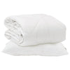 Vidaxxl la couette pour chaque saison avec oreiller 2 pcs microfibre blanche