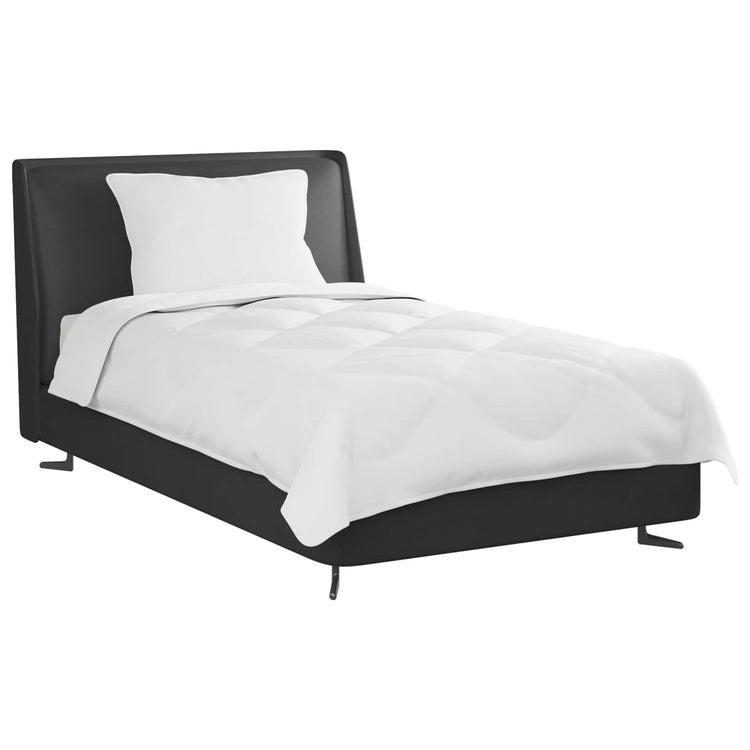 Vidaxxl la couette pour chaque saison avec oreiller 2 pcs microfibre blanche