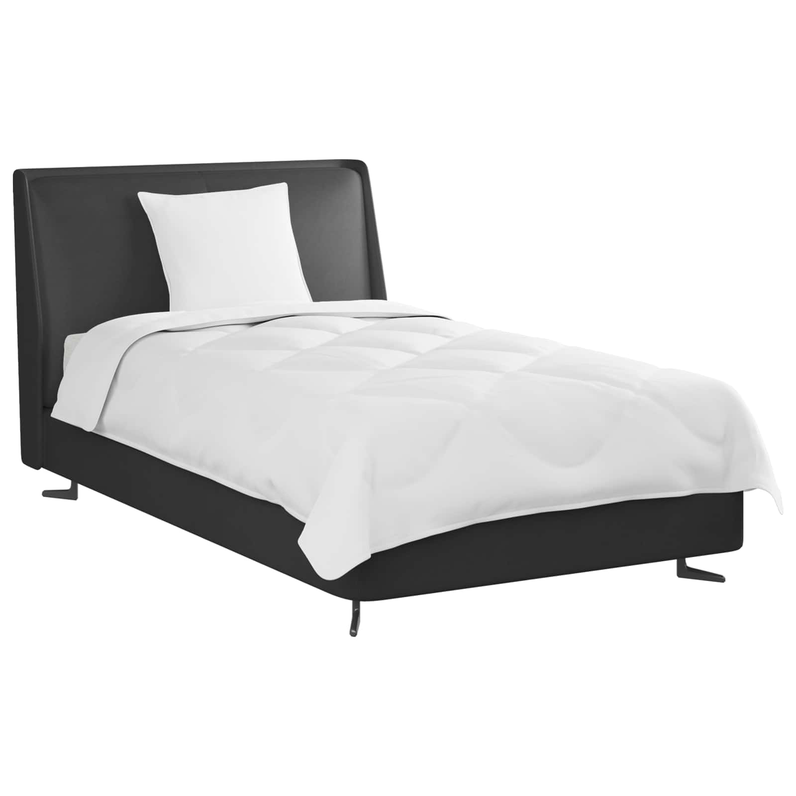 Vidaxxl la couette pour chaque saison avec oreiller 2 pcs microfibre blanche
