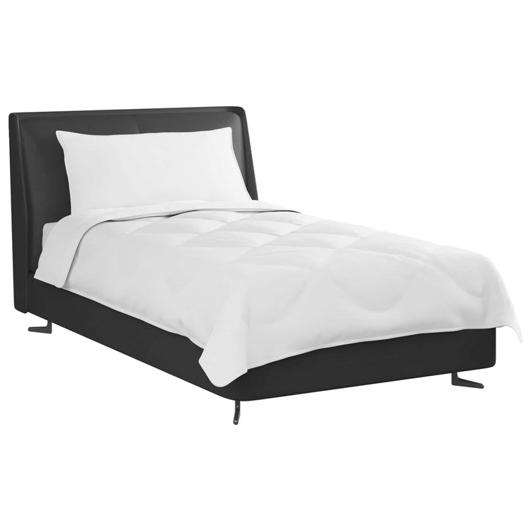 Vidaxxl la couette pour chaque saison avec oreiller 2 pcs microfibre blanche