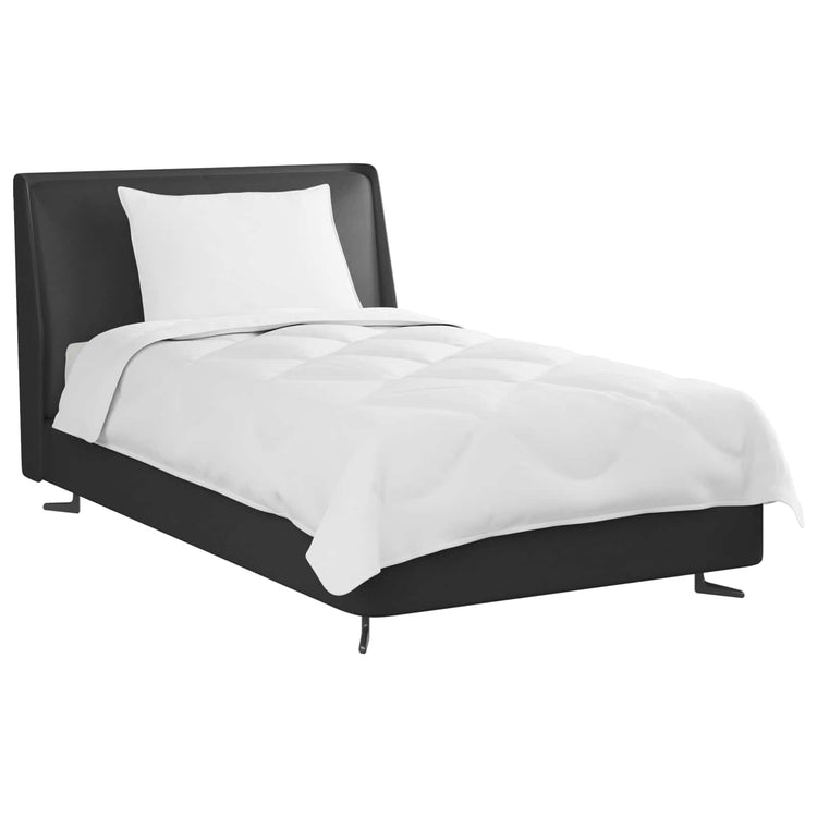 Vidaxxl la couette pour chaque saison avec oreiller 2 pcs microfibre blanche