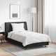 Vidaxx couette avec oreiller 2 pcs microfibre blanche