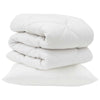 Vidaxx couette avec oreiller 2 pcs microfibre blanche