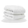 Vidaxx couette avec oreiller 2 pcs microfibre blanche