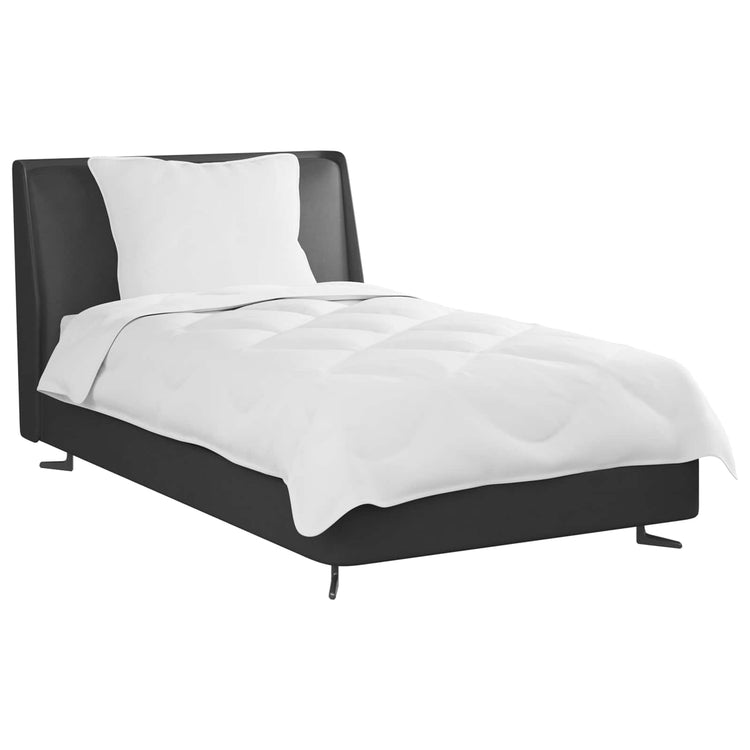 Vidaxx parure de couette avec oreiller 2 pcs microfibre blanche