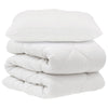 Vidaxx parure de couette avec oreiller 2 pcs microfibre blanche