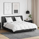 Vidaxl couette d'hiver avec oreiller 3 pcs plumes blanches
