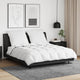Vidaxl couette d'hiver avec oreiller 3 pcs plumes blanches
