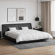 Vidaxl parure de couette avec oreiller 3 pcs plumes blanches