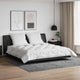Vidaxl couette d'été avec oreiller 3 pcs microfibre blanche