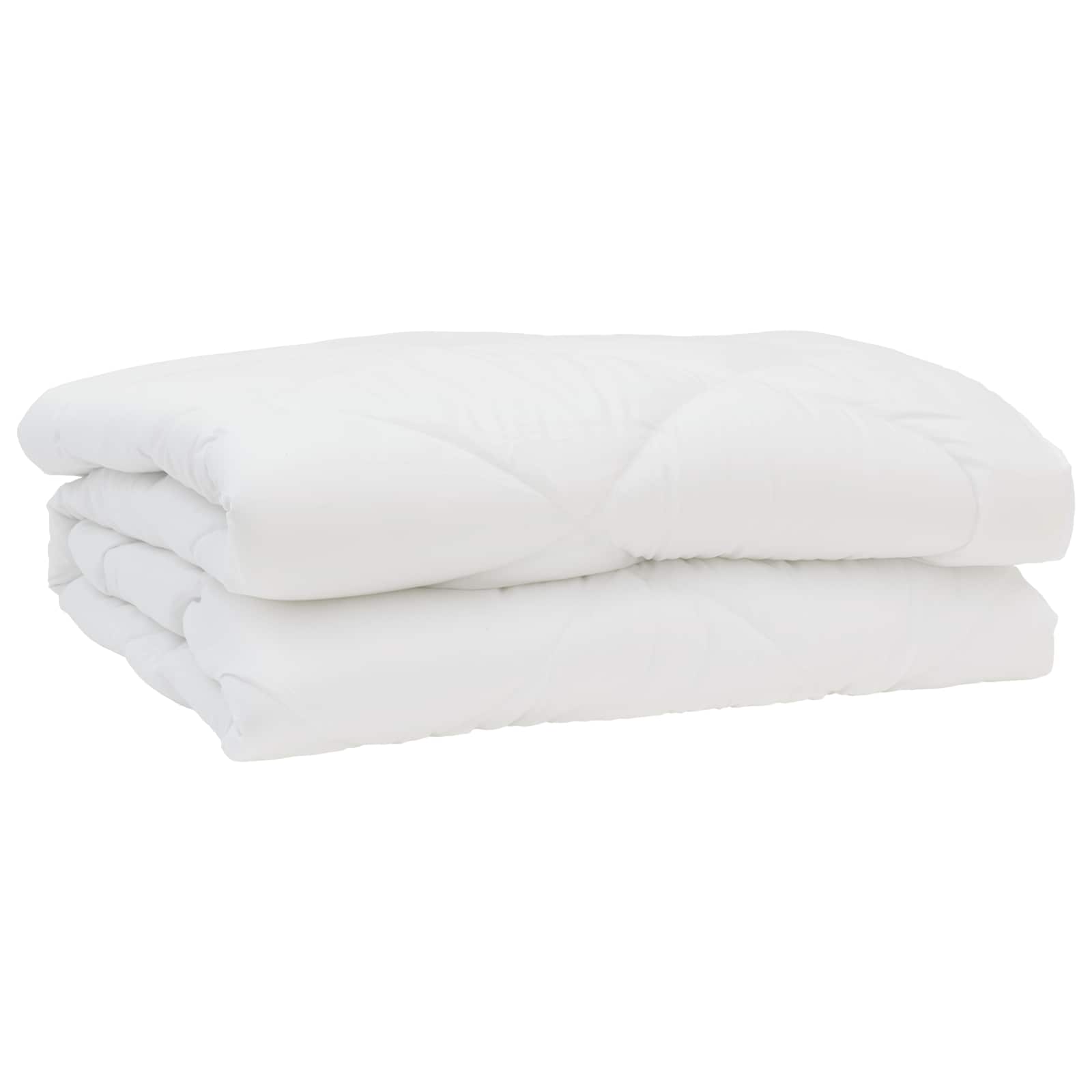 Vidaxl couette d'été avec oreiller 3 pcs microfibre blanche