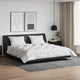 Vidaxl couette d'été avec oreiller 3 pcs microfibre blanche