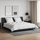 Vidaxl couette avec oreiller 3 pcs microfibre blanche