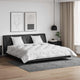 Vidaxl couette avec oreiller 3 pcs microfibre blanche