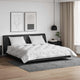 Vidaxl couette avec oreiller 3 pcs microfibre blanche