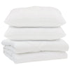 Vidaxl couette avec oreiller 3 pcs microfibre blanche