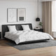 Vidaxl couette avec oreiller 3 pcs microfibre blanche