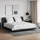 VidaXL couette toutes saisons avec oreiller 3 pcs microfibre blanche