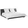 Vidaxl couette d'hiver avec oreiller 3 pcs microfibre blanche